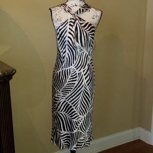 Black and white dress